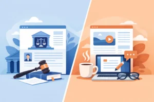 Case Pages Versus Blog Posts for Lawyers